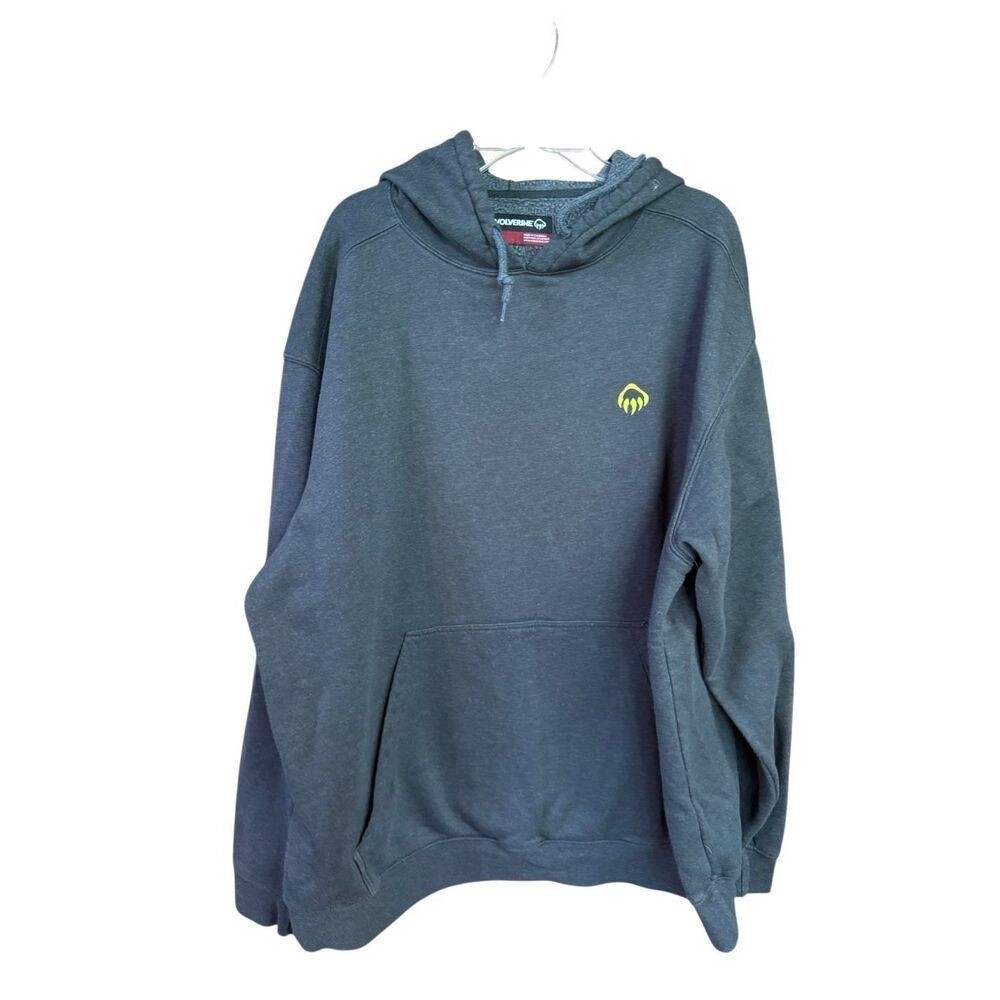 Wolverine Men’s Hoodie Sweatshirt Sz XXL gray